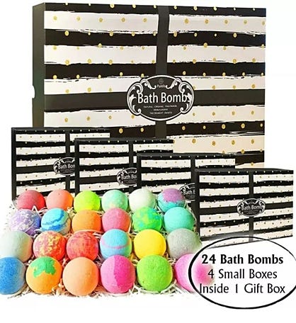 Bath Bombs - 24 Large